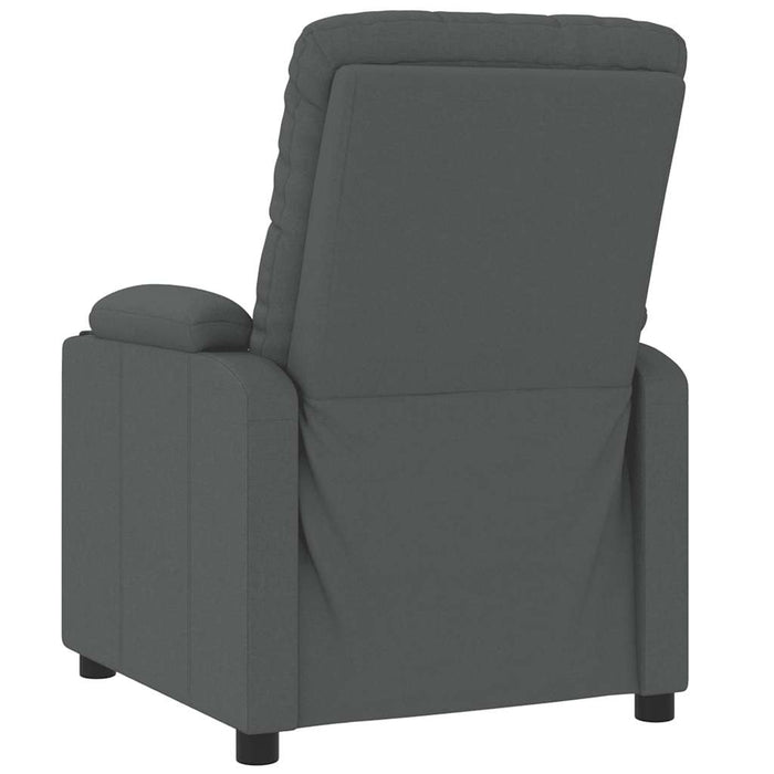 Fotoliu de masaj, gri închis, material textil WALTI