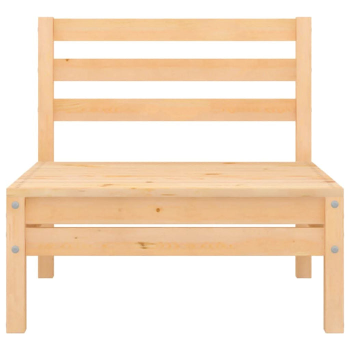 Set mobilier de grădină, 8 piese, lemn masiv de pin - WALTI WALTI