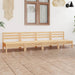 Set mobilier de grădină, 4 piese, lemn masiv de pin - WALTI WALTI
