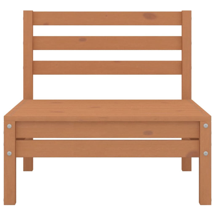 Set mobilier de grădină, 4 piese, maro miere, lemn masiv de pin - WALTI WALTI