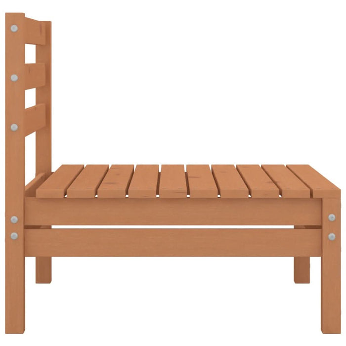 Set mobilier de grădină, 4 piese, maro miere, lemn masiv de pin - WALTI WALTI