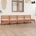 Set mobilier de grădină, 4 piese, maro miere, lemn masiv de pin - WALTI WALTI