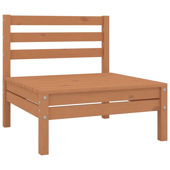 Set mobilier de grădină, 6 piese, maro miere, lemn masiv de pin - WALTI WALTI