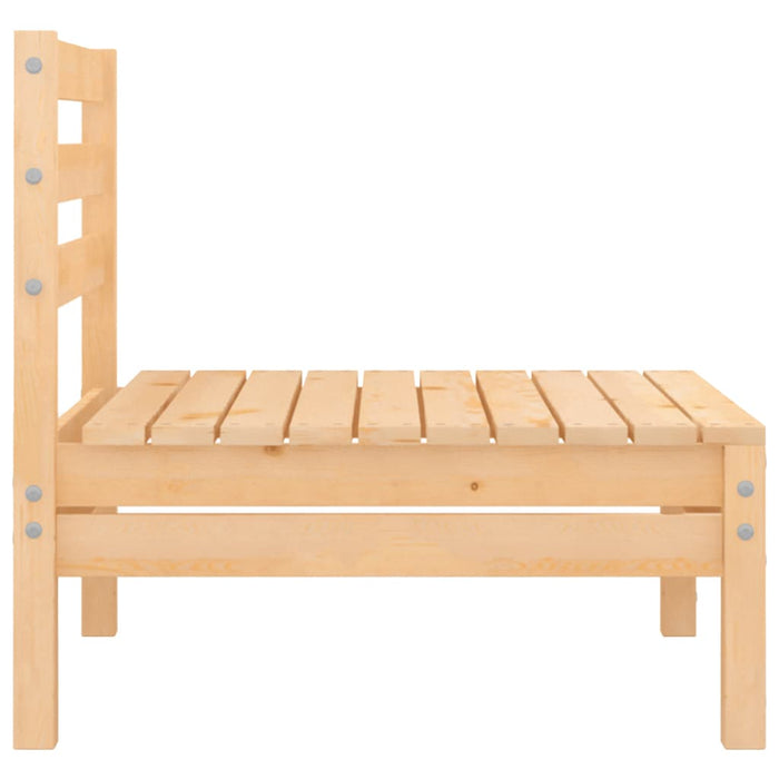Set mobilier de grădină, 6 piese, lemn masiv de pin - WALTI WALTI