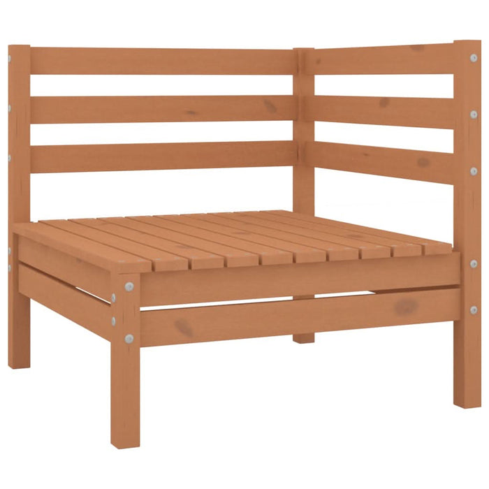 Set mobilier de grădină, 6 piese, maro miere, lemn masiv de pin - WALTI WALTI