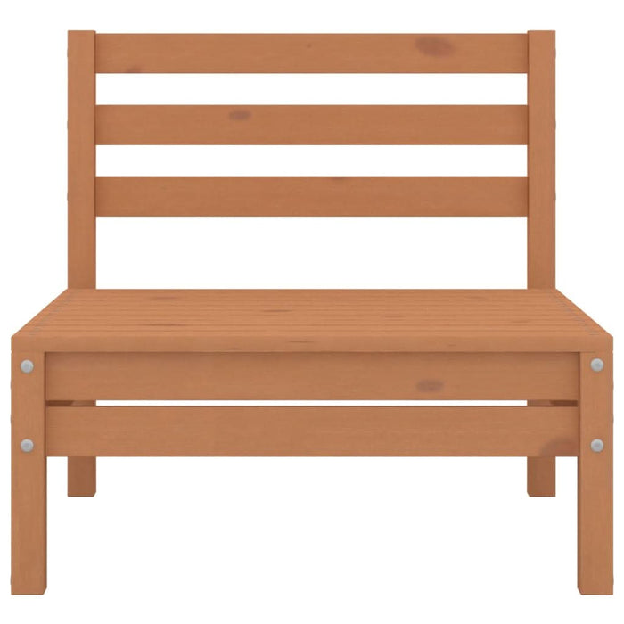 Set mobilier de grădină, 6 piese, maro miere, lemn masiv de pin - WALTI WALTI