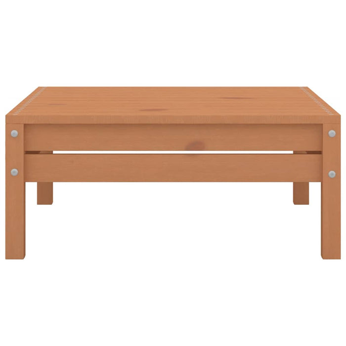 Set mobilier de grădină, 7 piese, maro miere, lemn masiv de pin WALTI