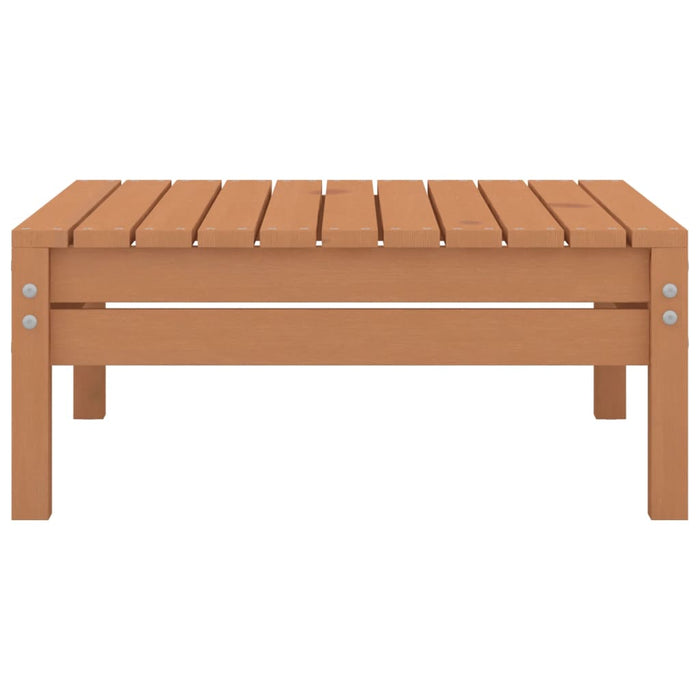 Set mobilier de grădină, 8 piese, maro miere, lemn masiv de pin WALTI