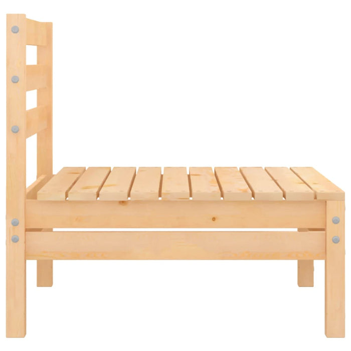Set mobilier de grădină, 8 piese, lemn masiv de pin - WALTI WALTI