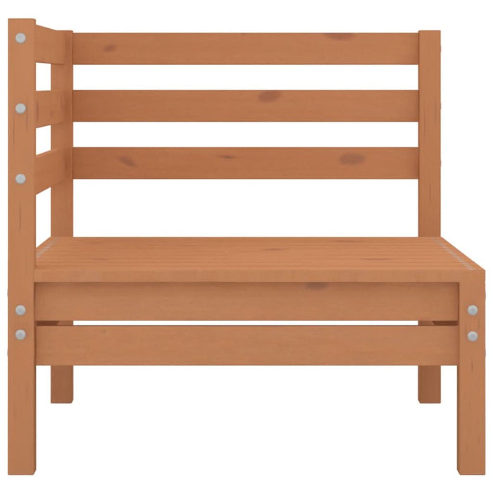 Set mobilier de grădină, 6 piese, maro miere, lemn masiv de pin - WALTI WALTI