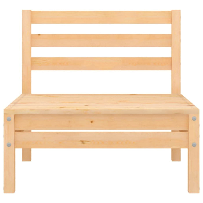 Set mobilier de grădină, 8 piese, lemn masiv de pin - WALTI WALTI
