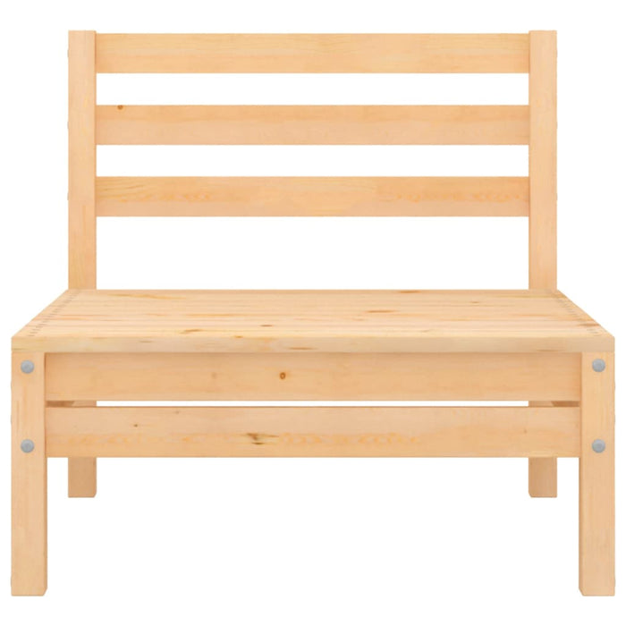 Set mobilier de grădină, 4 piese, lemn masiv de pin WALTI