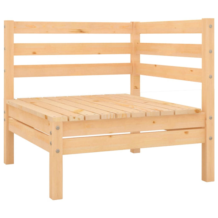 Set mobilier de grădină, 8 piese, lemn masiv de pin WALTI
