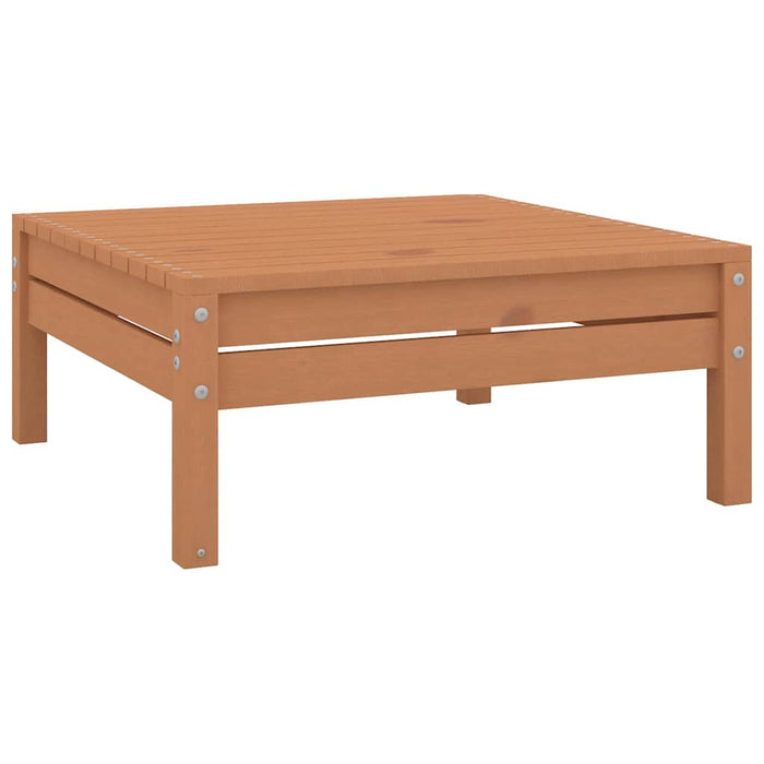Set mobilier de grădină, 7 piese, maro miere, lemn masiv de pin WALTI