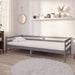 Pat de zi cu saltea, gri, 90x200 cm, lemn masiv de pin - WALTI WALTI