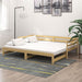 Pat extensibil de zi, 2x(90x200) cm, lemn masiv de pin - WALTI WALTI