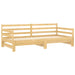 Pat extensibil de zi, 2x(90x200) cm, lemn masiv de pin - WALTI WALTI