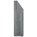 Raft de reviste pentru copii, gri, 71x30x114 cm, lemn prelucrat - WALTI WALTI