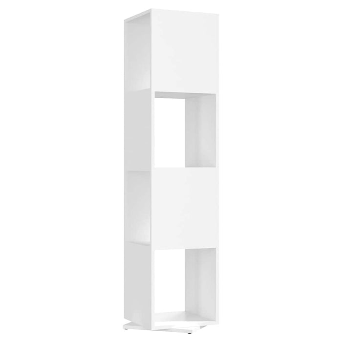 Dulap rotativ, alb, 34,5x34,5x147,5 cm, lemn prelucrat WALTI