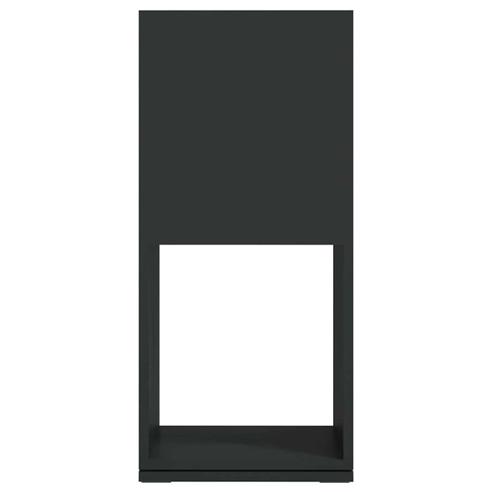 Dulap rotativ, negru, 34,5x34,5x75,5 cm, lemn prelucrat WALTI