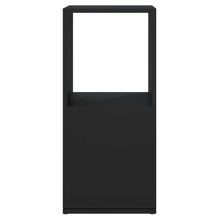 Dulap rotativ, negru, 34,5x34,5x75,5 cm, lemn prelucrat WALTI