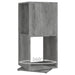 Dulap rotativ, gri beton, 34,5x34,5x75,5 cm, lemn prelucrat - WALTI WALTI
