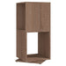 Dulap rotativ, stejar sonoma, 34,5x34,5x75,5cm, lemn prelucrat - WALTI WALTI