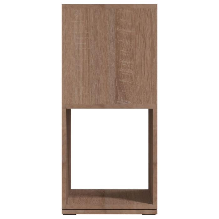 Dulap rotativ, stejar sonoma, 34,5x34,5x75,5cm, lemn prelucrat - WALTI WALTI