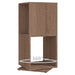 Dulap rotativ, stejar sonoma, 34,5x34,5x75,5cm, lemn prelucrat - WALTI WALTI