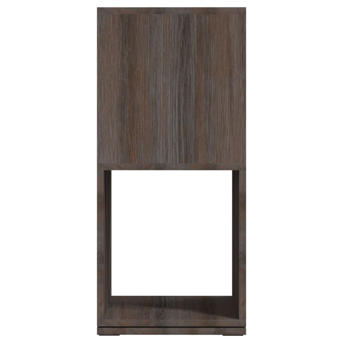 Dulap rotativ, gri și stejar sonoma, 34,5x34,5x75,5 cm, PAL - WALTI WALTI