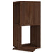 Dulap rotativ, stejar maro, 34,5x34,5x75,5 cm, lemn prelucrat - WALTI WALTI