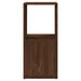 Dulap rotativ, stejar maro, 34,5x34,5x75,5 cm, lemn prelucrat - WALTI WALTI