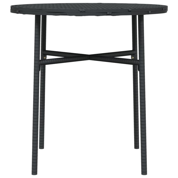 Măsuță de ceai, negru, 45 cm, poliratan - WALTI WALTI