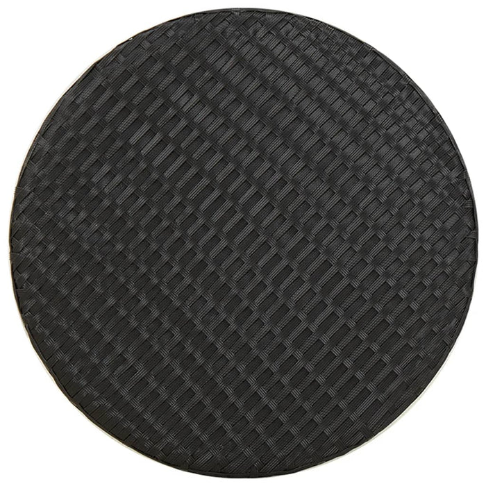 Măsuță de ceai, negru, 45 cm, poliratan - WALTI WALTI