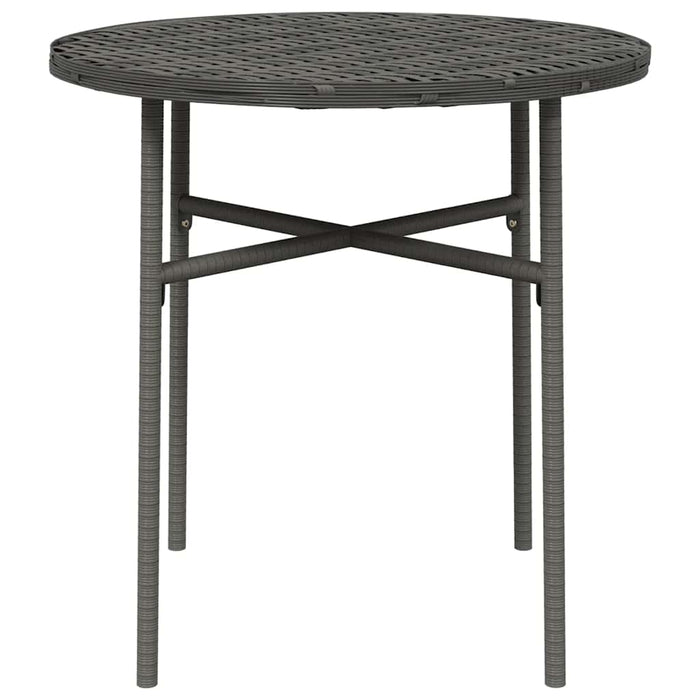 Măsuță de ceai, gri, 45 cm, poliratan - WALTI WALTI