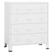 Dulap cu sertare industrial, alb, 78x40x93 cm, metal - WALTI WALTI