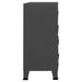 Dulap cu sertare industrial, antracit, 78x40x93 cm, metal - WALTI WALTI
