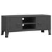 Dulap TV industrial, antracit, 105x35x42 cm, metal - WALTI WALTI