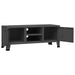 Dulap TV industrial, antracit, 105x35x42 cm, metal - WALTI WALTI