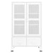 Dulap industrial de depozitare, alb, 70x40x115 cm, metal - WALTI WALTI