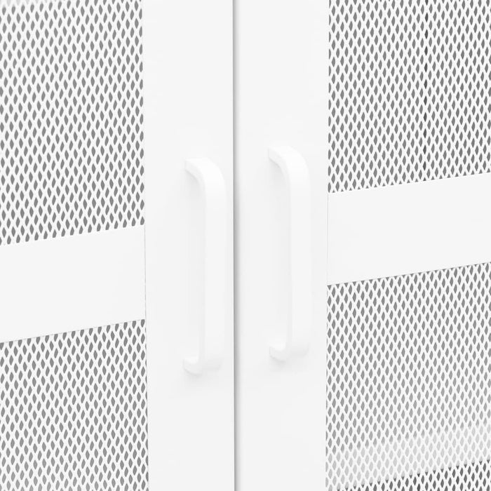 Dulap industrial de depozitare, alb, 70x40x115 cm, metal - WALTI WALTI