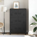 Dulap industrial de depozitare, negru, 75x40x115 cm, metal - WALTI WALTI