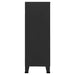 Dulap industrial de depozitare, negru, 75x40x115 cm, metal - WALTI WALTI