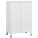 Dulap industrial de depozitare, alb, 75x40x115 cm, metal - WALTI WALTI