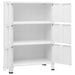 Dulap industrial de depozitare, alb, 75x40x115 cm, metal - WALTI WALTI
