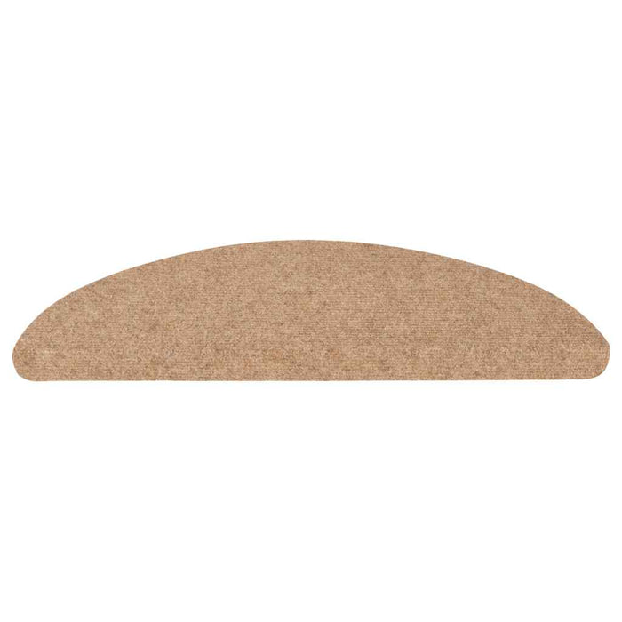 Covorașe scări autoadezive, 15 buc., bej, 56x17x3 cm - WALTI WALTI
