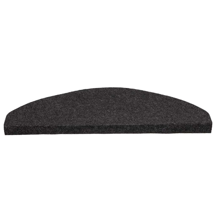 Covorașe scări autoadezive, 15 buc.,negru, 65x22,5x3,5 cm - WALTI WALTI