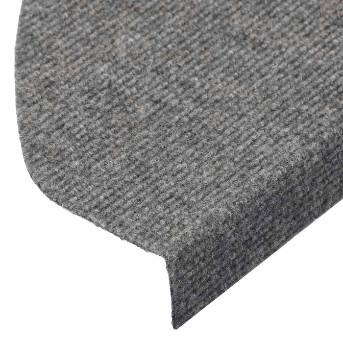 Covorașe scări autoadezive, 15 buc., gri, 65x22,5x3,5 cm - WALTI WALTI