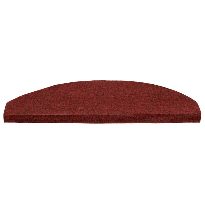 Covorașe scări autoadezive, 15 buc., roșu, 65x22,5x3,5 cm - WALTI WALTI