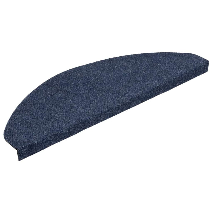 Covorașe scări autoadezive, 15 buc., albastru, 65x22,5x3,5 cm - WALTI WALTI